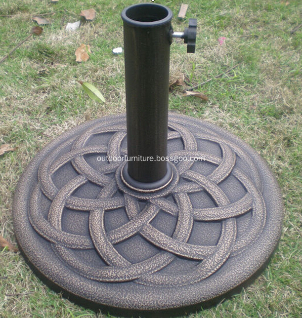DL-053-9Garden 9KGS Typic Resin Round Parasol Base DL-053-9Garden 9KGS Typic Resin Round Parasol Base