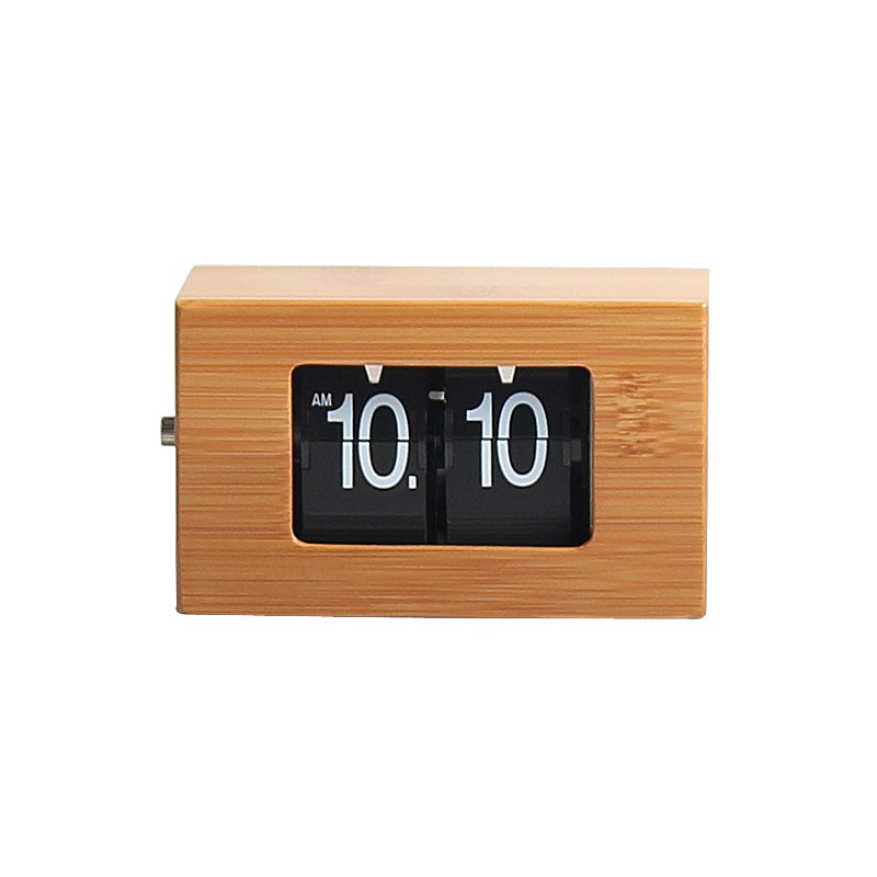 Bamboo Table Clock