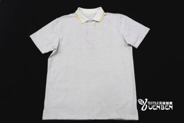 100%Cotton Jacquard Fabric With Normal Placket Shirt