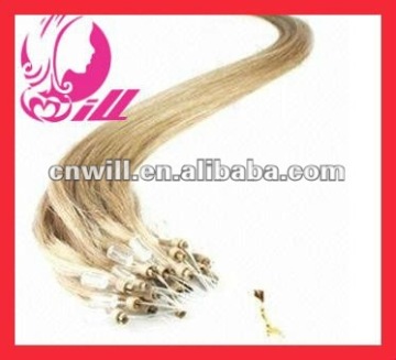 Cheap Micro Bead Hair Extensions Indian Remy Hair Extension Micro Ring Hair Extension