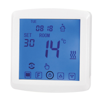 Thermostat de chauffage par le sol programmable à écran tactile