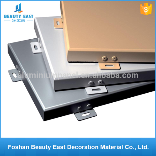 Welcome customized interior or exterior wall decorative material aluminum solid panel