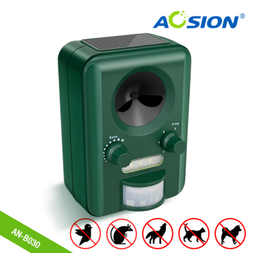 AOSION For Cat Dog Deer Fox Bird Control Ultrasonic Solar Animal Repeller