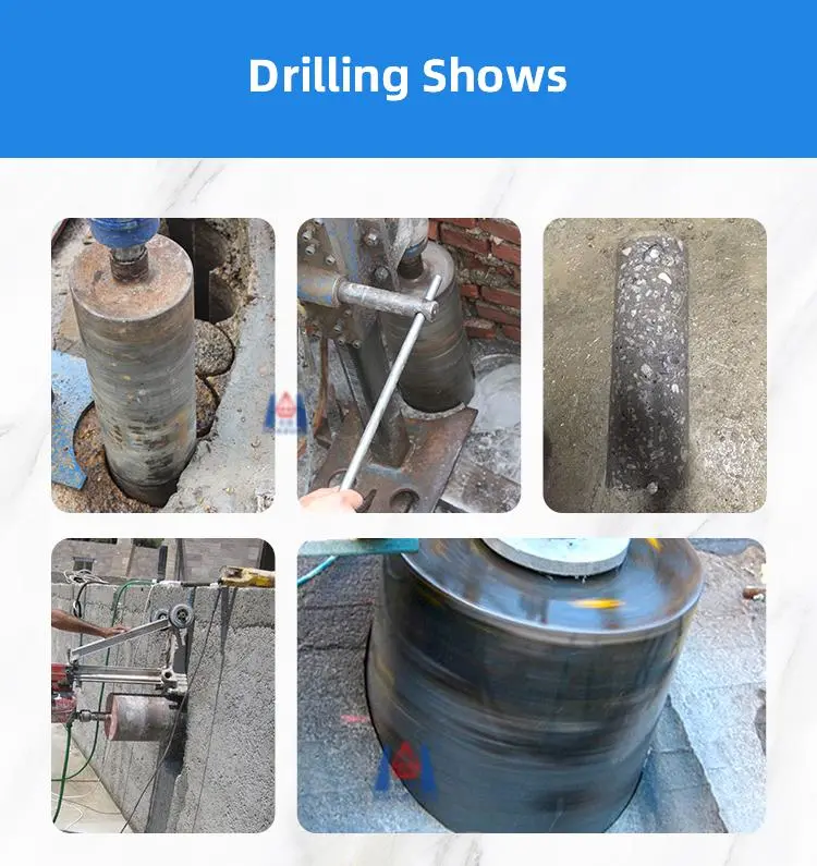 Huazuan Diamond Drilling Tool Diamond Roof Type Segment for Core Drill Bits