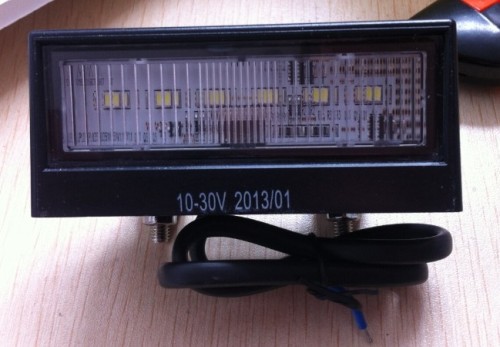 Hot Sale! LED No. Plate Lamp for Truck, Trailer