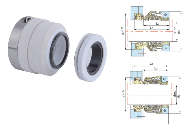 152/Wb2 PTFE Mechanical Seal