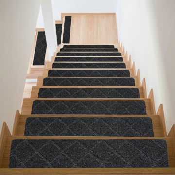 Non-Slip Indoor Stair Runners for Wooden Steps