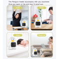 Electric Mini space room Penguin desk heater fan