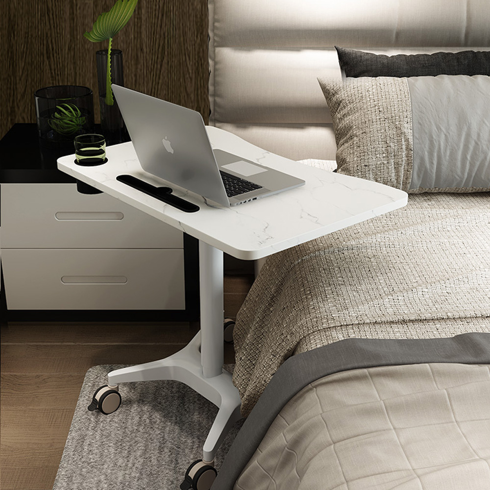 Portable height adjustable laptop computer desks