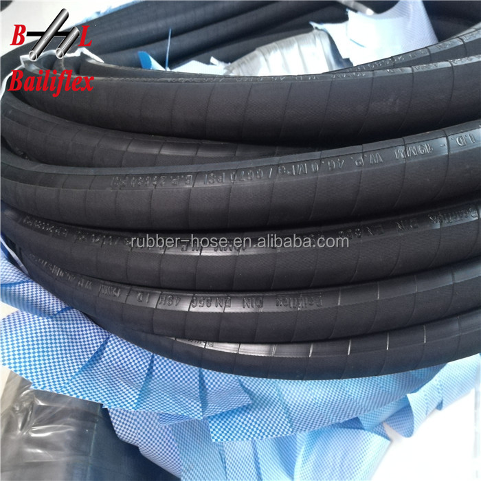 high quality steel wire spiral 10mm rubber hydraulic hose from BAILI HOSE