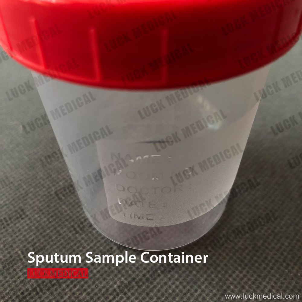 Disposable Sterile Plastic Container 60ml and 120ml