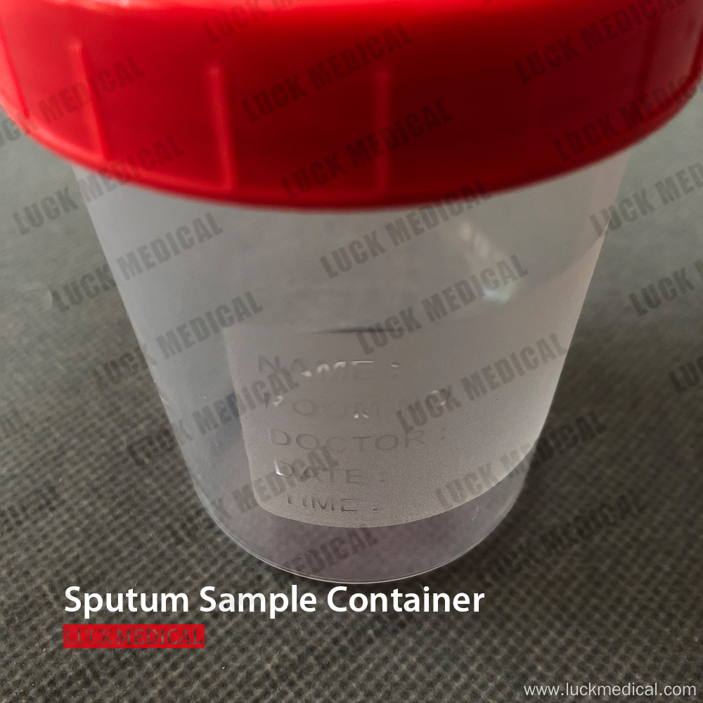 Wide Mouth Sputum Container For Covid-19 Test