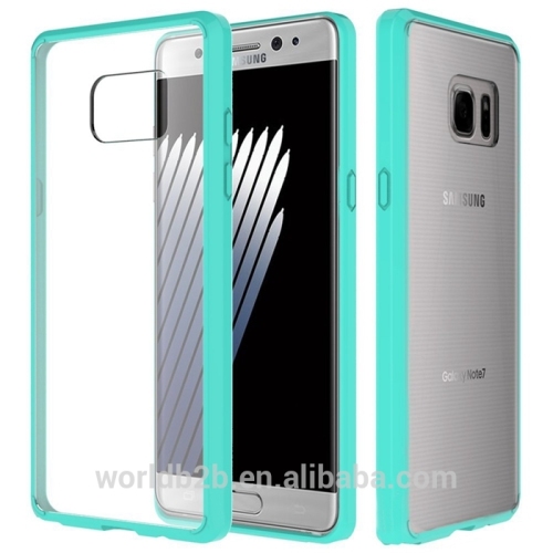 2 in 1 Clear PC+TPU Phone Case for Samsung Note 7