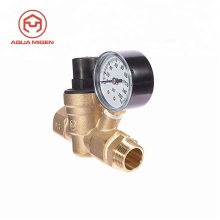 Lead-Free Adjustable RV Water Pressure Regulator & Reducer
