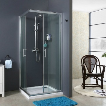 Banheiro de canto barato com box de chuveiro e banheiro de canto SlidingDoor
