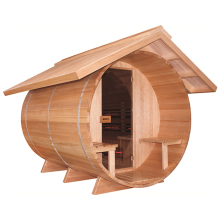 New Design Garden Sauna: Hot Sale Finnish Luxury Barrel Sauna