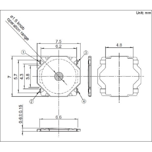 Thin Long Long Surface Mlima Switch