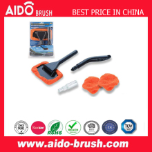 Mircrofiber Cloth Auto Windshield Brush with Long Handle