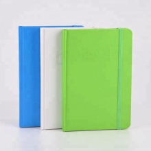 Best Selling Recycled Custom Paper Hardcover Blank Notebook with Elastic Strap