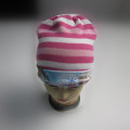 Children Patent Print Knitted Beanie