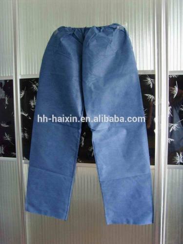 Nonwoven disposable patient pants