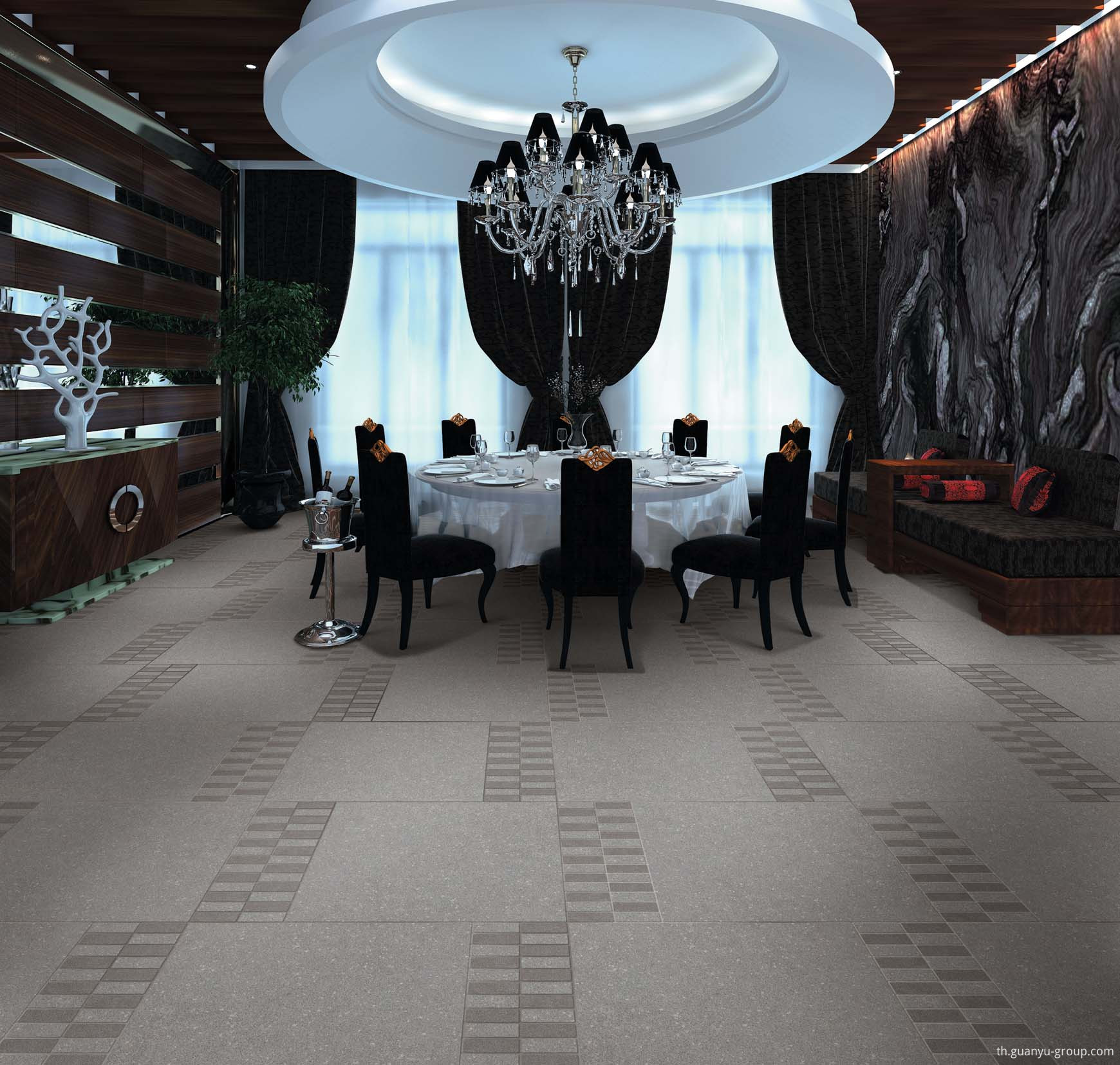 Luxury Gray Max Stone Rustic Floor Tile
