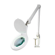 Custom 5X Magnifying Glass Lamp: Folding Magnifier with Light