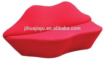 classic red lip sofa/lip sofa/lip shaped sofa