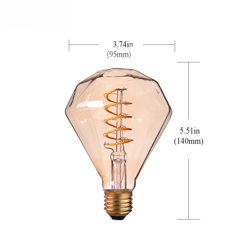 I-LEDER Globe Decorative Ama-Bulbs Angcono Kakhulu