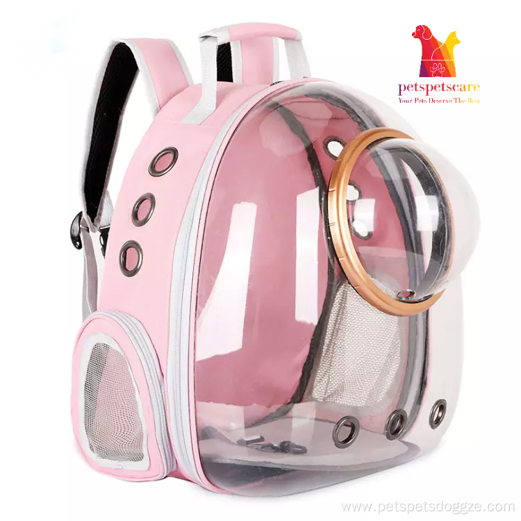 Pet carrier backpack space capsule bubble transparent backpack for cats and puppies