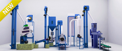 Línea de sémola de maíz Maize Grits Line