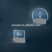 12v acrylic led restroom signs