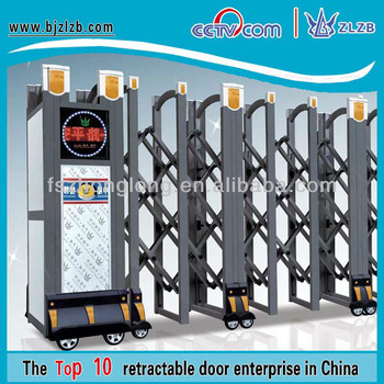 Auto gate swing pipe barrier road gate