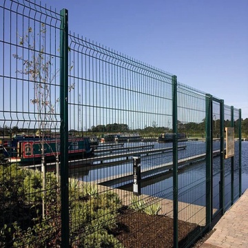 Outdoor PVC Coated 3D Wire Mesh Fence