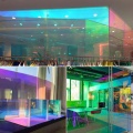 Película iridescente PET para decoração transparente em cores do arco-íris
