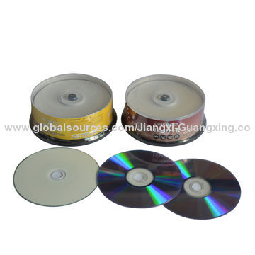 DVD + R Blank Media with 4.7GB Capacity, 1-16x Media Recording Speed