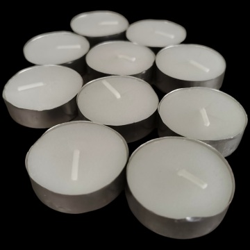 Packaging Round Letterpress Printing tealight candle