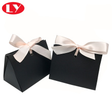 Black Special Packaging Gift Box With Ribbon