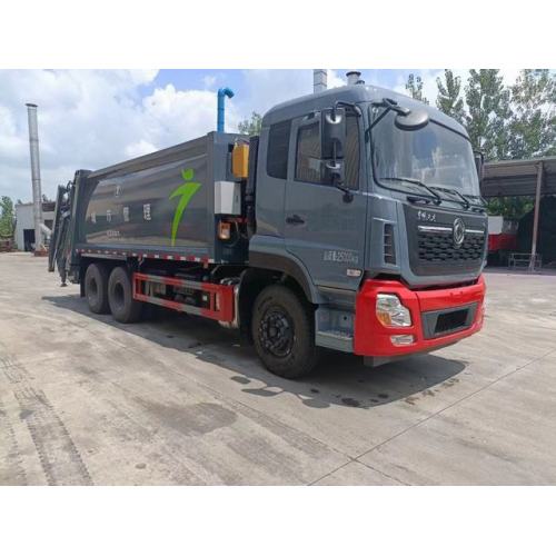 Dongfeng 20M3 6*4 Truk pemadat sampah pemadat