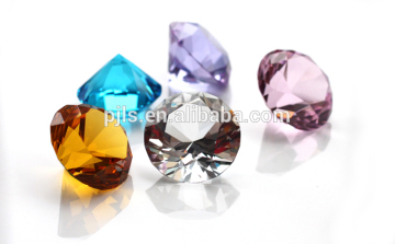 wedding gifts decorative colored glass stones
