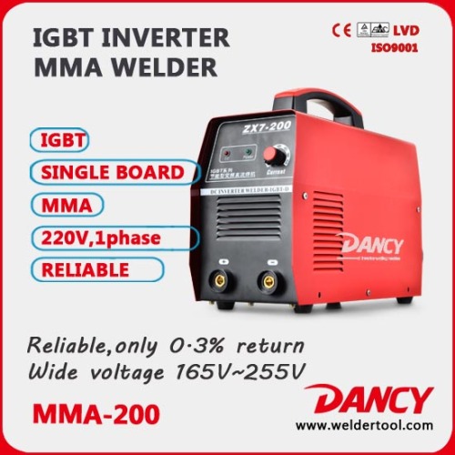 MMA-200 DC inverter arc welder