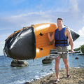 आउटडोर गतिविधि उच्च गुणवत्ता inflatable व्हाइटवाटर Kayak