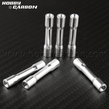 M3 Silver Round-step Aluminum Standoffs