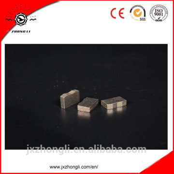 Granite Cutting Tips Wet Cutting Diamond Segment For Marble Basalt Sandstone Cutting