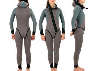 Waterproof Blue Color Scuba Diving Suits 3mm Women Long Sle