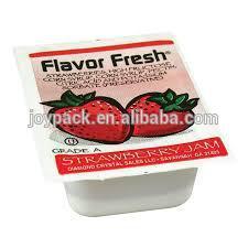 Assorted jams portion and marmalades packaging machine