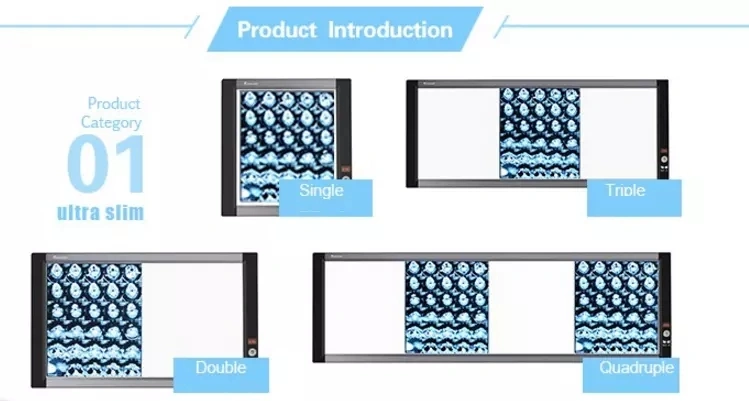 Ultra Thin Single Panel LED Xray Film Viewer Negatoscope