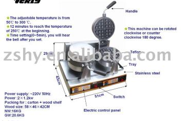 portable waffle baker