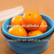 Silicone collapsible bowl,collapsible silicone container