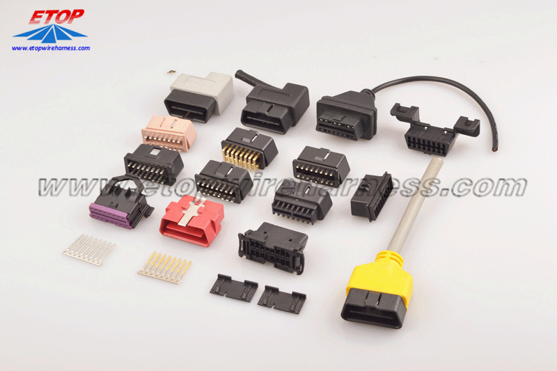 16 pin OBD-stik